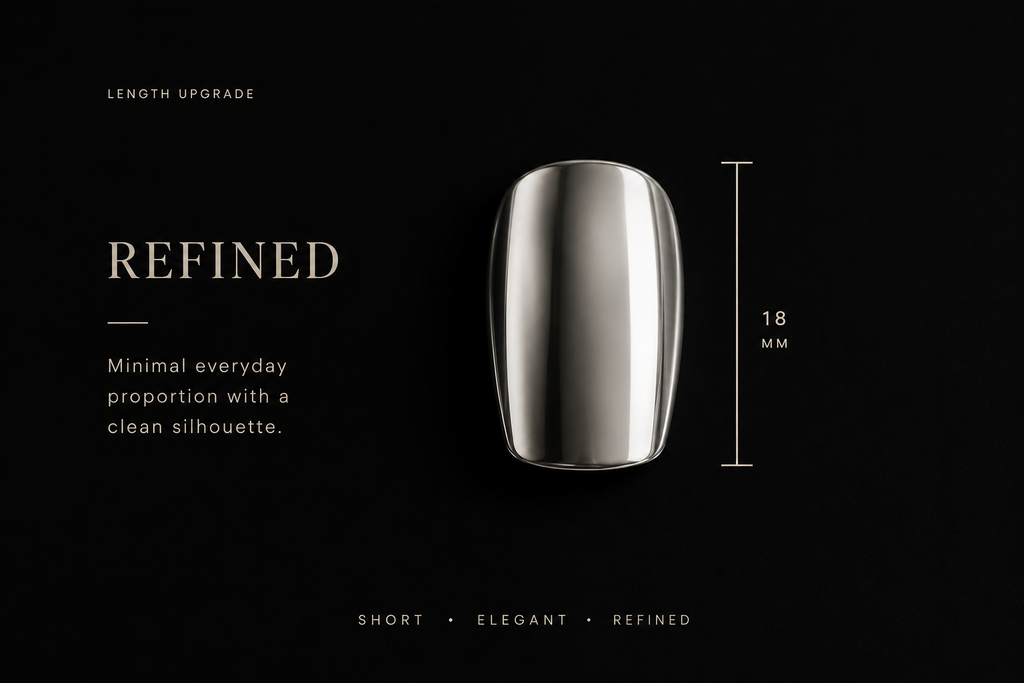 Custom Nail Length | Refined, Signature, Runway | Metal Nails NYC